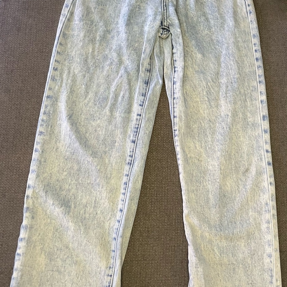 SHEIN Light Blue Straight Leg Men's Jeans